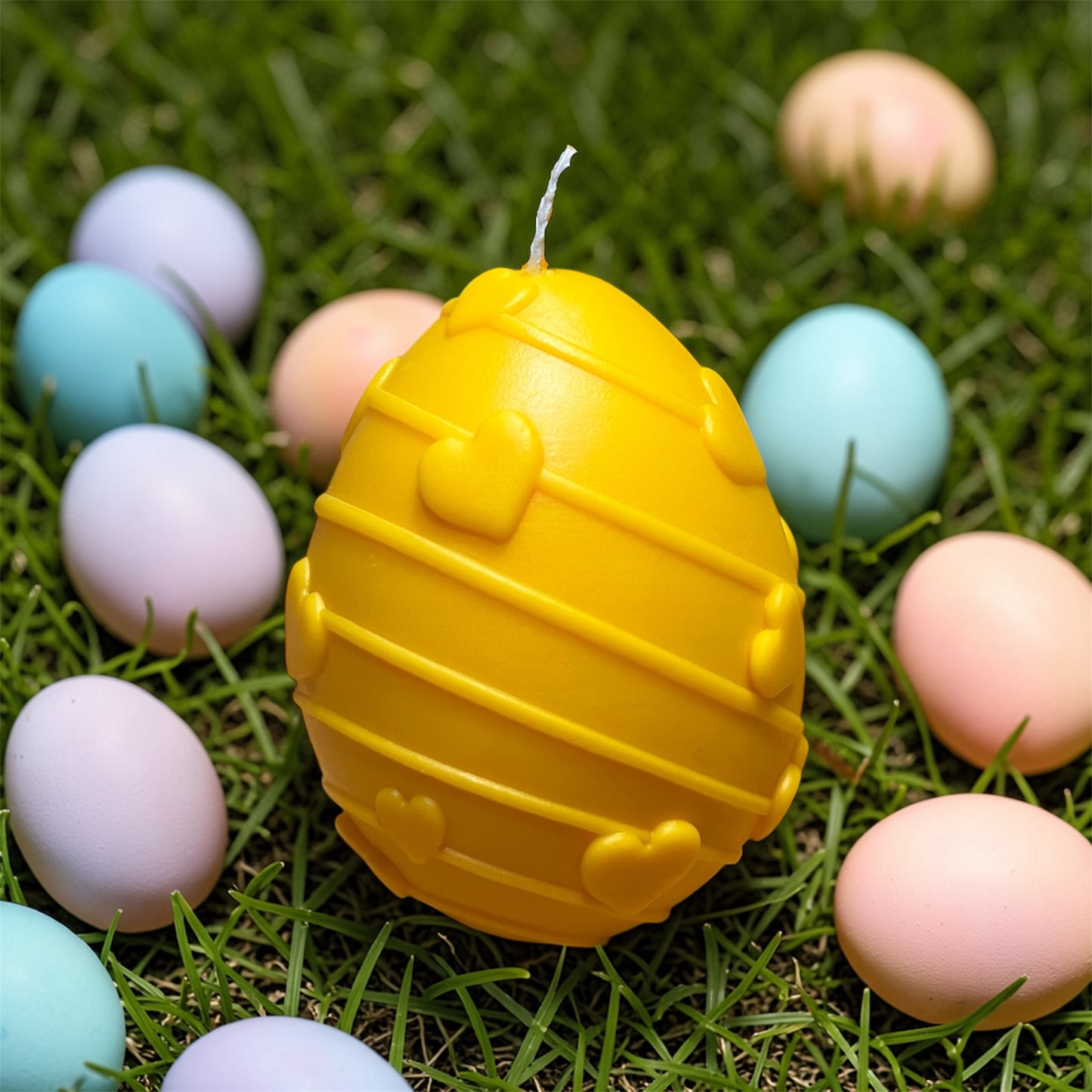 Uovo con cuori